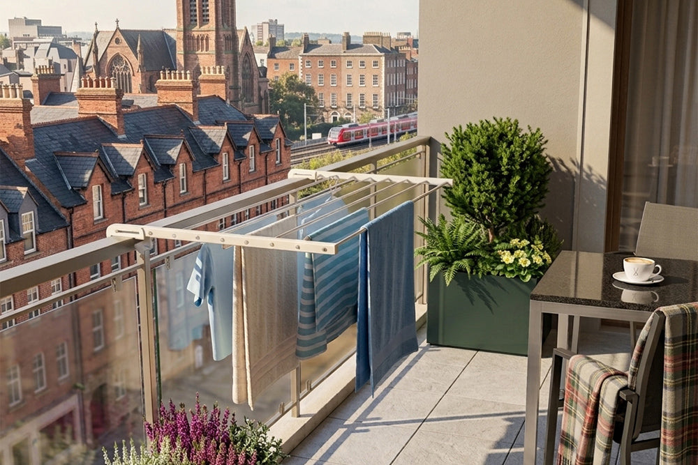 Maximising outdoor summer spaces with smart drying tools