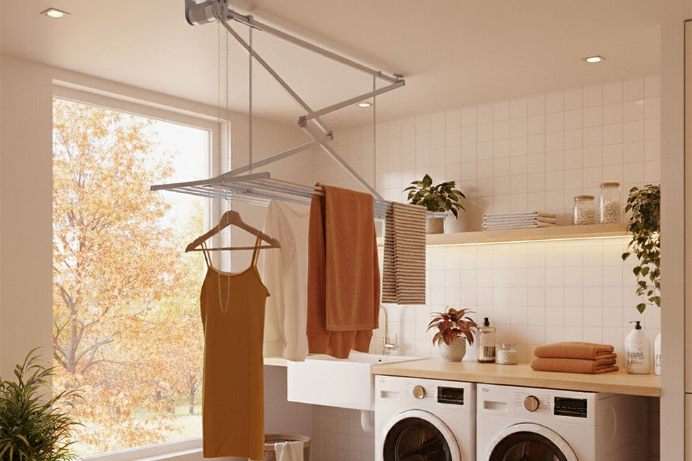 How to Dry Clothes in Autumn & Winter Without Damp or Clutter