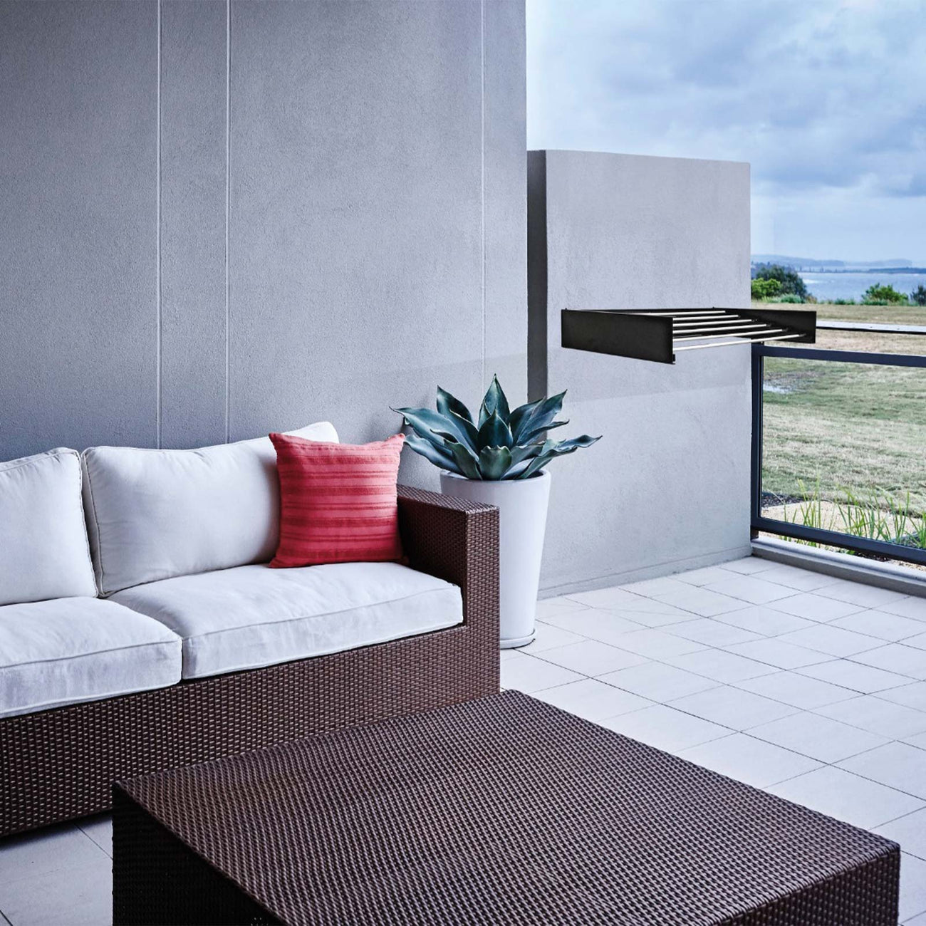 Retractable Clothesline, Extendable Drying Rack | Foxydry Hide