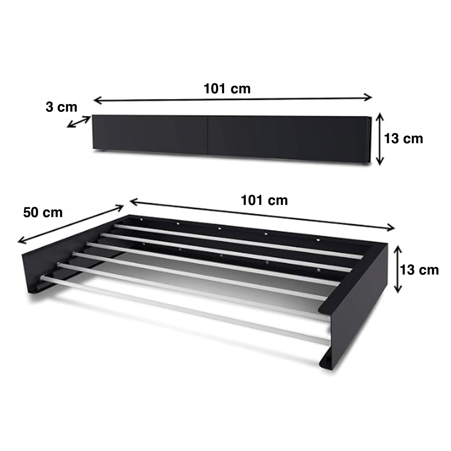 Retractable Clothesline, Extendable Drying Rack | Foxydry Hide