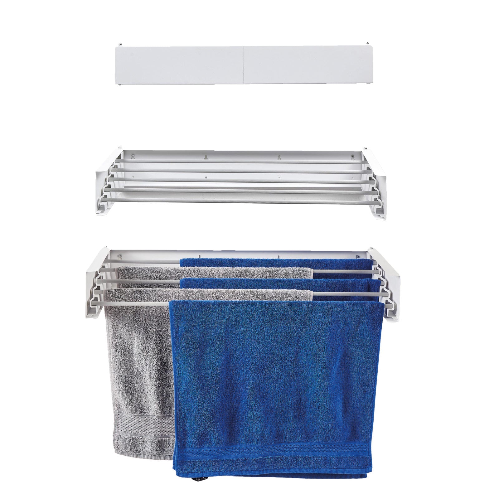 Retractable Clothesline, Extendable Drying Rack Foxydry Hide