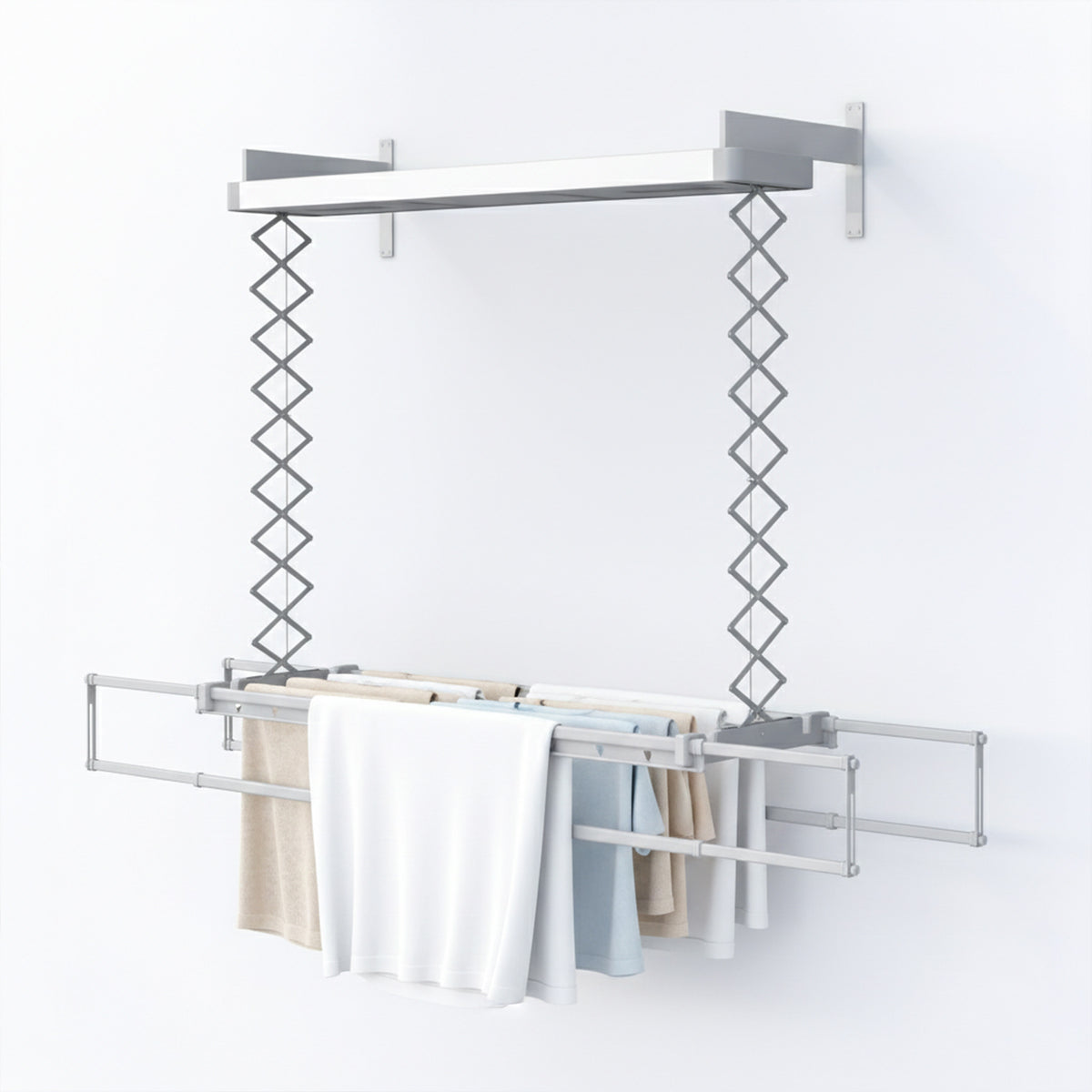Heated Wall Mounted Clothes Drying Rack | Foxydry Pro for Walls