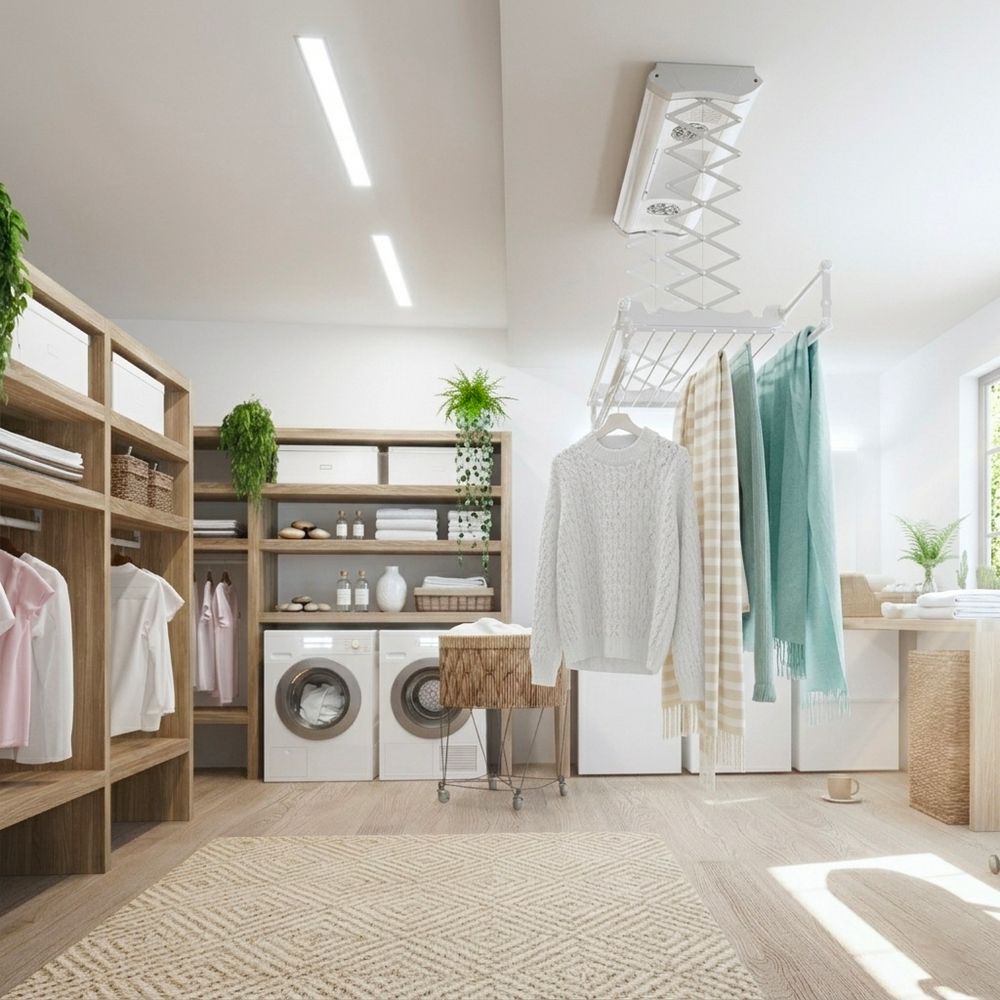 Ceiling Clothes Airers – Space-Saving Drying Racks | Foxydry"
